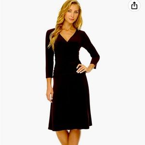 Women’s Rekucci 3/4 Sleeve Dress. size 14, espresso